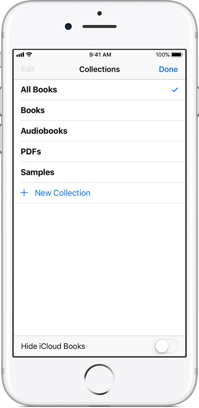 Accessing iBooks